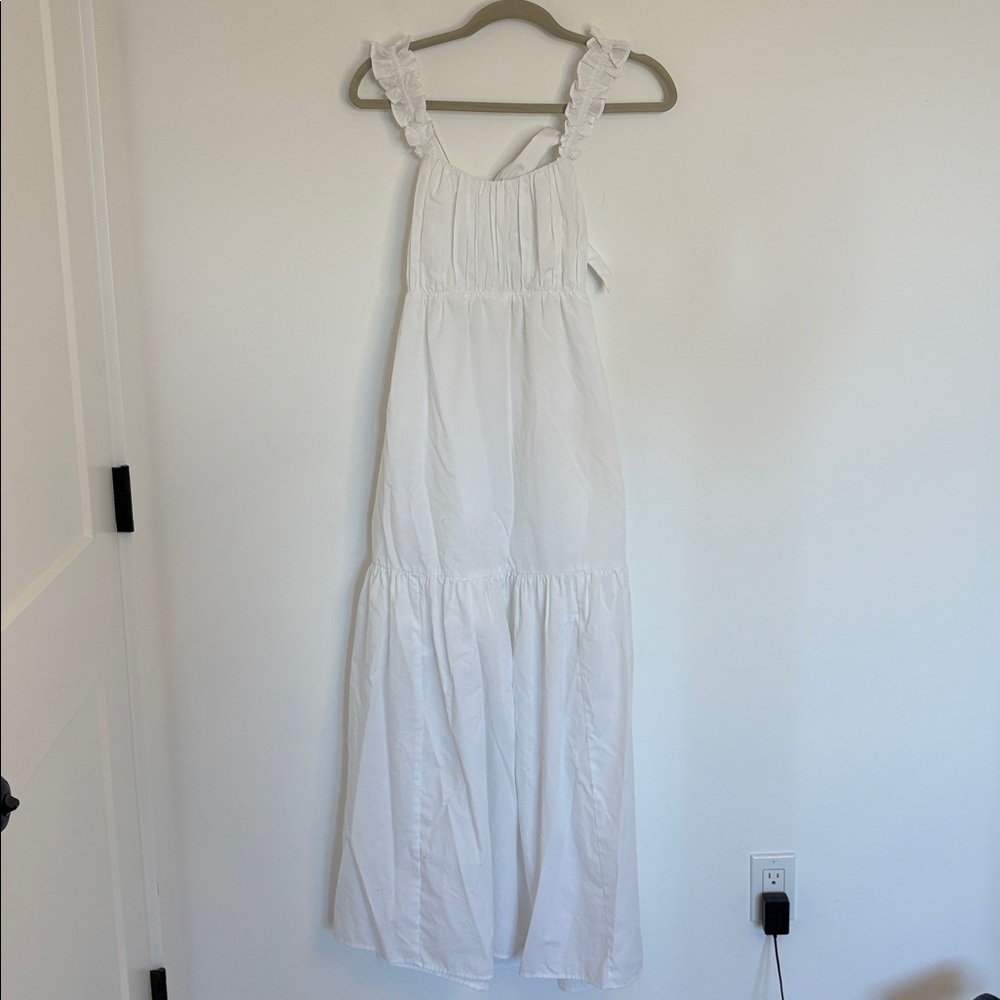 Abercrombie & Fitch Poplin Maxi Dress - Picture 4 of 10